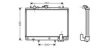 ASHUKI C556-04 Radiator, engine cooling